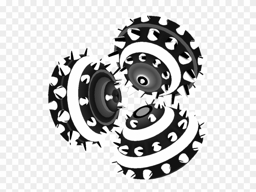 Drill Clipart Bit - Tricone Drill Bit Draw #1427039