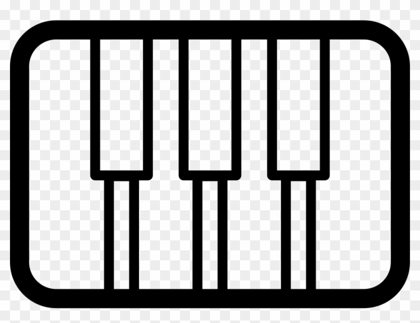 Piano Keys Comments - Scalable Vector Graphics #1427655