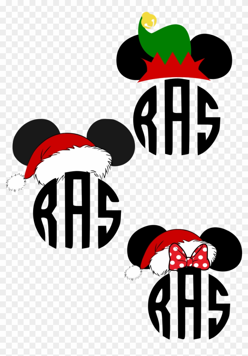 Grinch Clipart Monogram - Monogram Free Svg Christmas #1428205