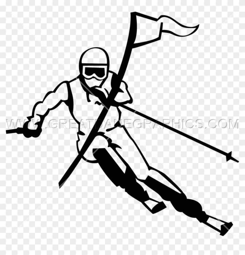 Clipart Royalty Free Stock Skier Drawing At Getdrawings - Drawing #1428506