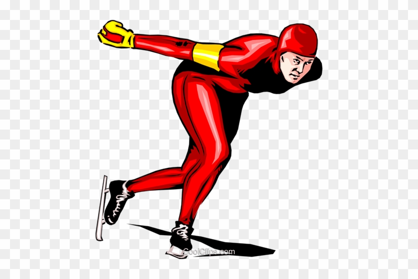 Speed Skating - Eisschnelllauf Clipart #1428620