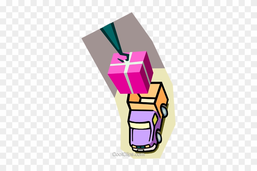 Lowering Cargo Royalty Free Vector Clip Art Illustration - Lowering Cargo Royalty Free Vector Clip Art Illustration #1428959