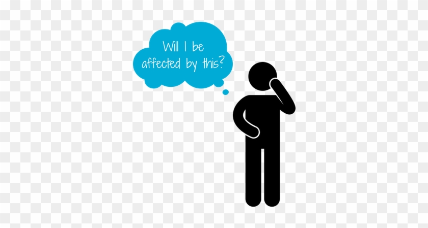 An Icon Of Someone Asking Whether They Will Be Affected - Indigestion #1429059