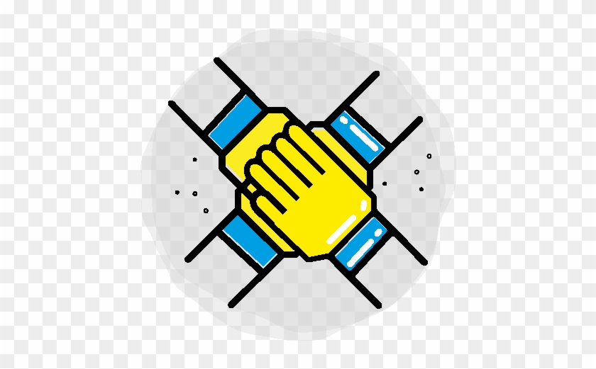 Entrepreneurs Are Welcome To Pitch Their Startup Idea - Vector Line Teamwork #1429295