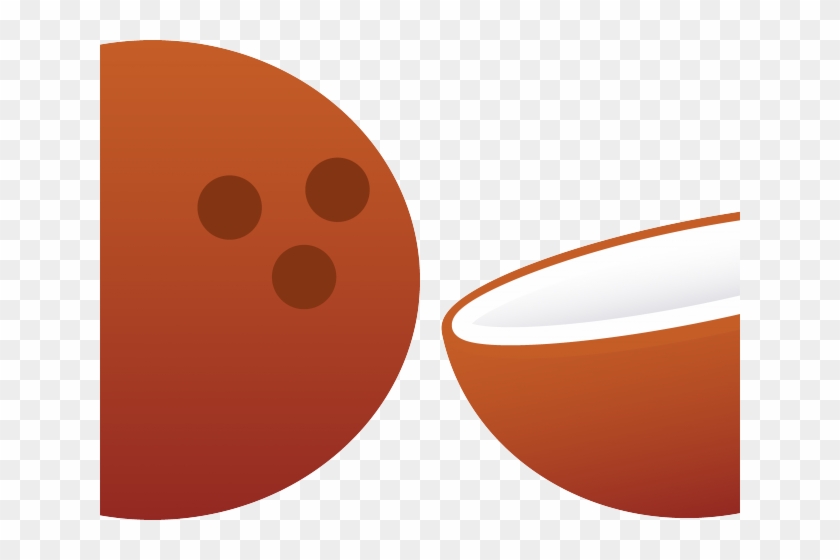 Coconut Clipart Coconut Bra - Circle #1429474