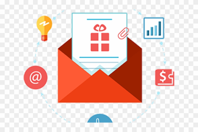 Software Development Clipart Functionality - Email List Flat #1430860