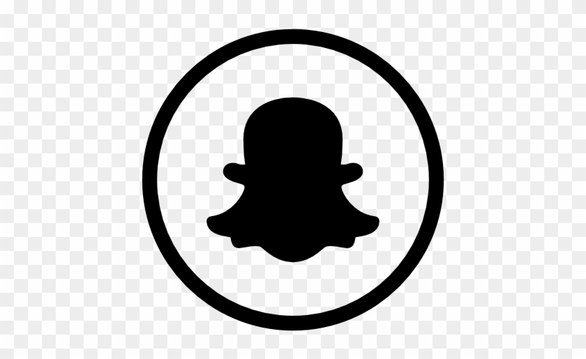 Snapchat Logo Png - Transparent White Snapchat Icon #1431023