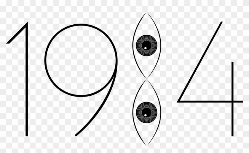Typography Computer Icons Point Line Art Chart - Clip Art For 1984 #1431171