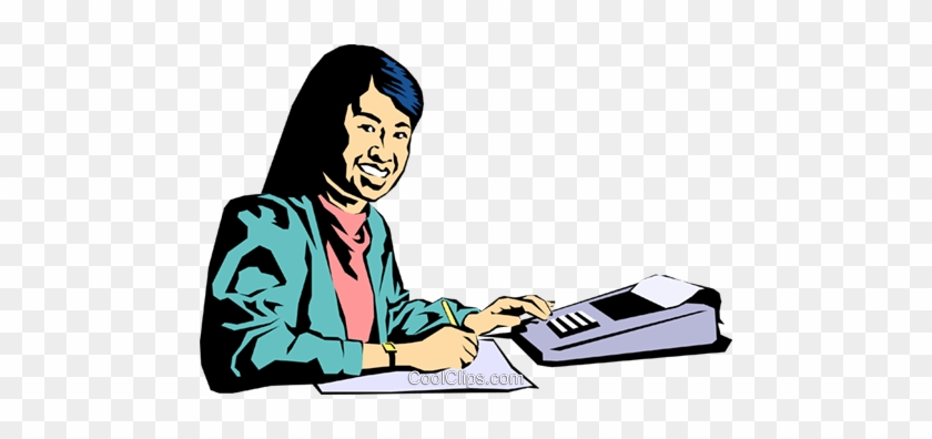 Woman Royalty Free Vector Clip Art Illustration - Equity #1431176
