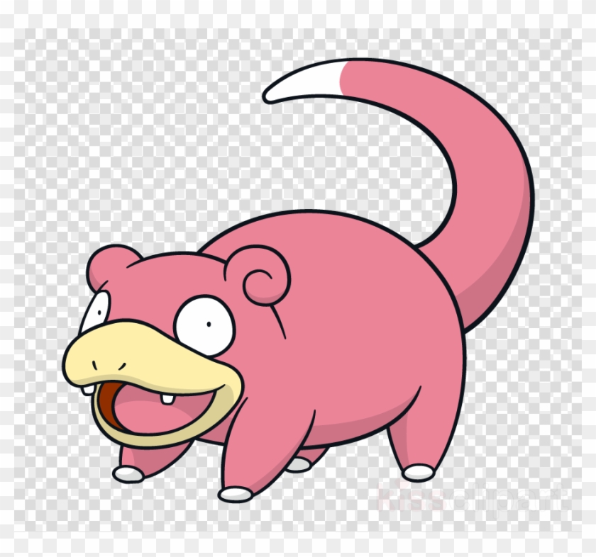 Pokemon Slowpoke Clipart Pokémon Go Pokémon Crystal - Transparent Background White Leaf #1431572