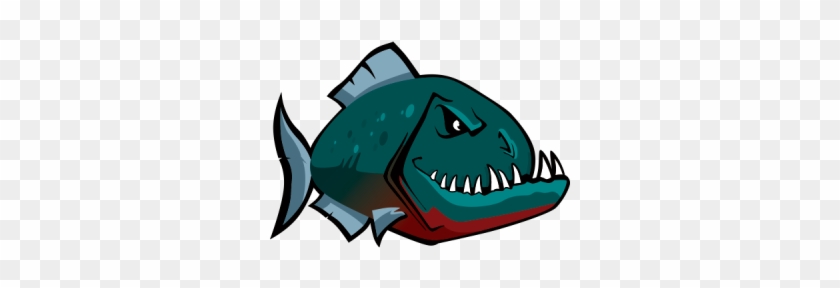 Piranha Png Photos - Vinyl Sticker Decals Carson Dellosa Piranha Fish Sports #1431799