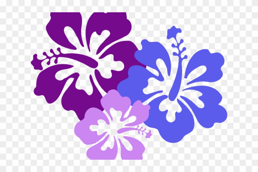 Hawaii Clipart Bunga Raya - Flower Clipart Vector #1431835