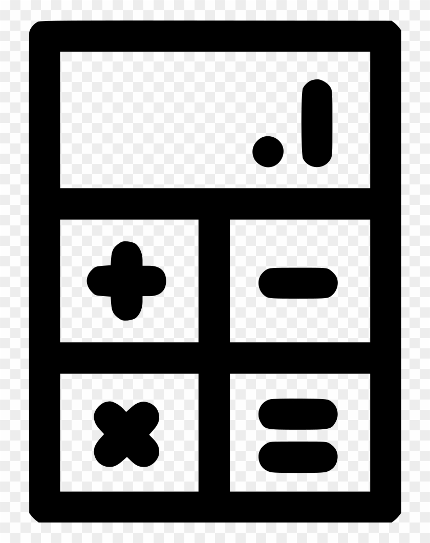 Calculator Comments - Computer Calculation Icon #1431997