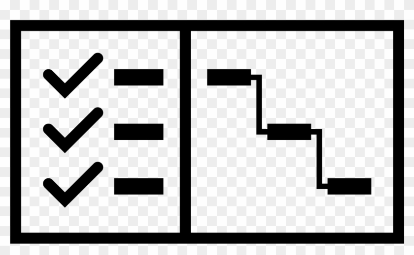 Workflows - Gantt Png Symbol #1432633