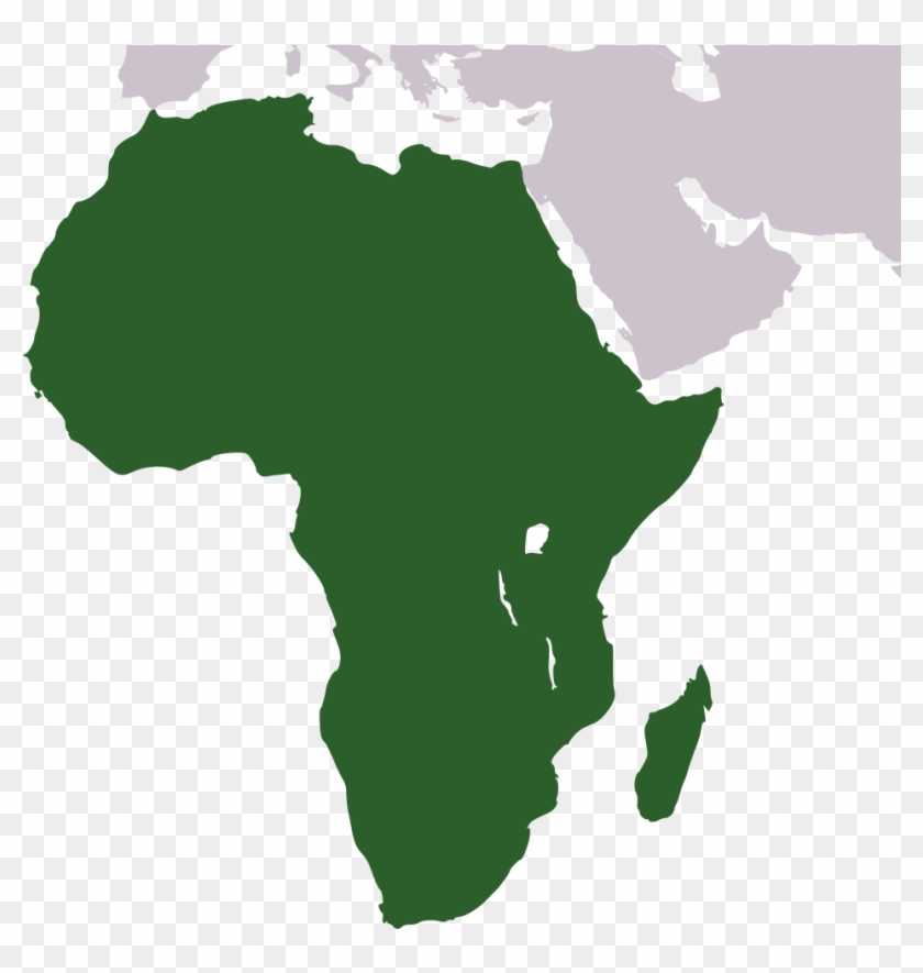 Apples Transparent File - African Map Black And White #1432713