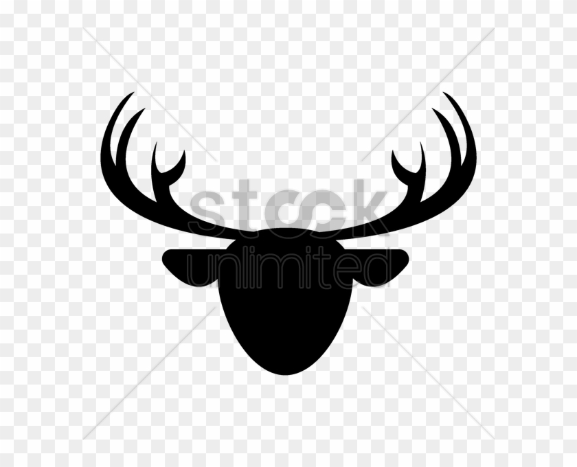 Face Clipart Reindeer Silhouette Clip Art - Clip Art #1432890