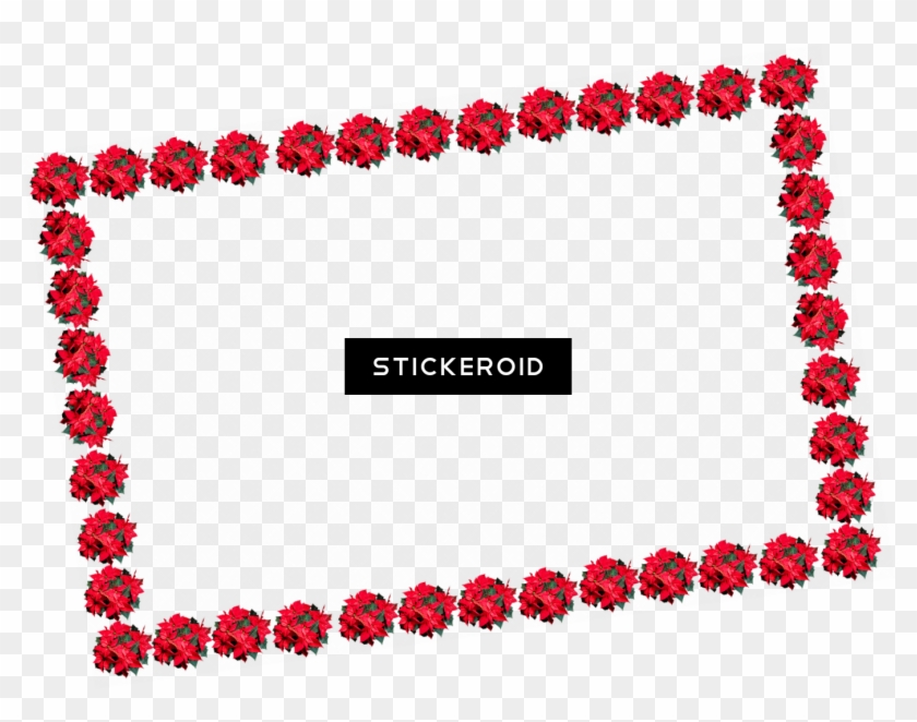 Red Christmas Frame - Diplome A Completer #1432906