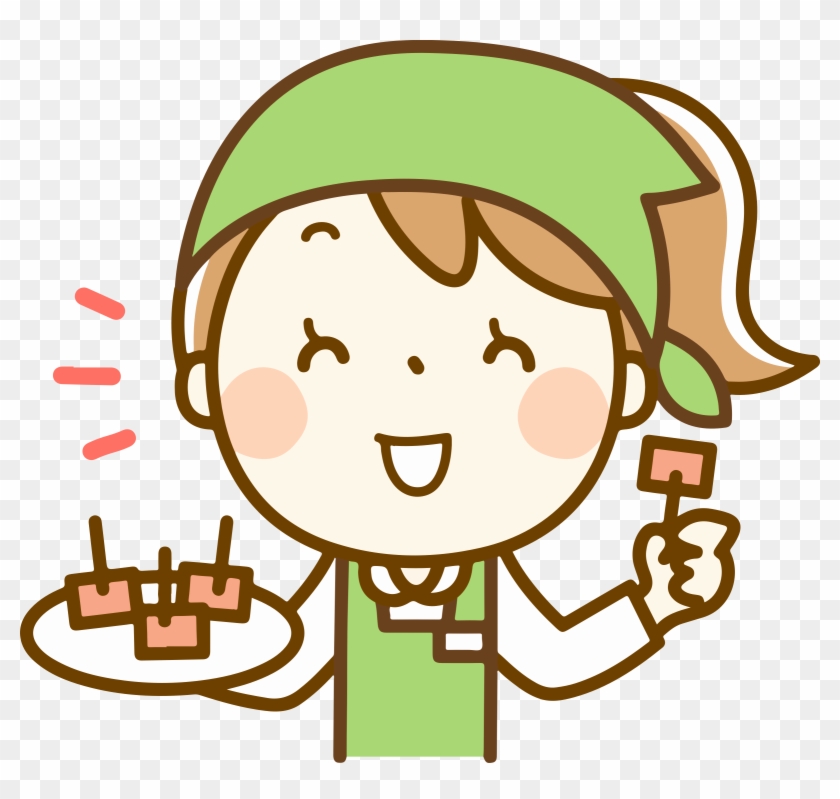 Big Image - 試食 マネキン イラスト #1433319