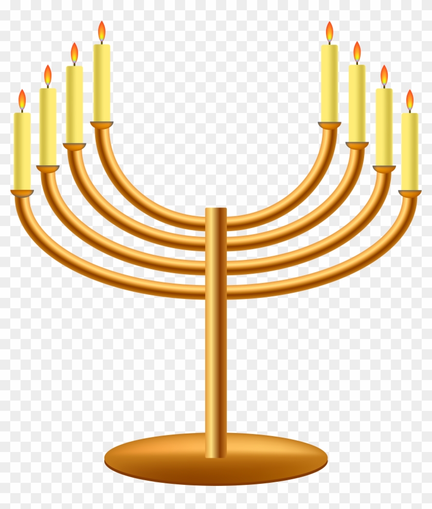 Hanukkah Menorah Png Clip Art - Hanukkah Menorah Png Clip Art #222997
