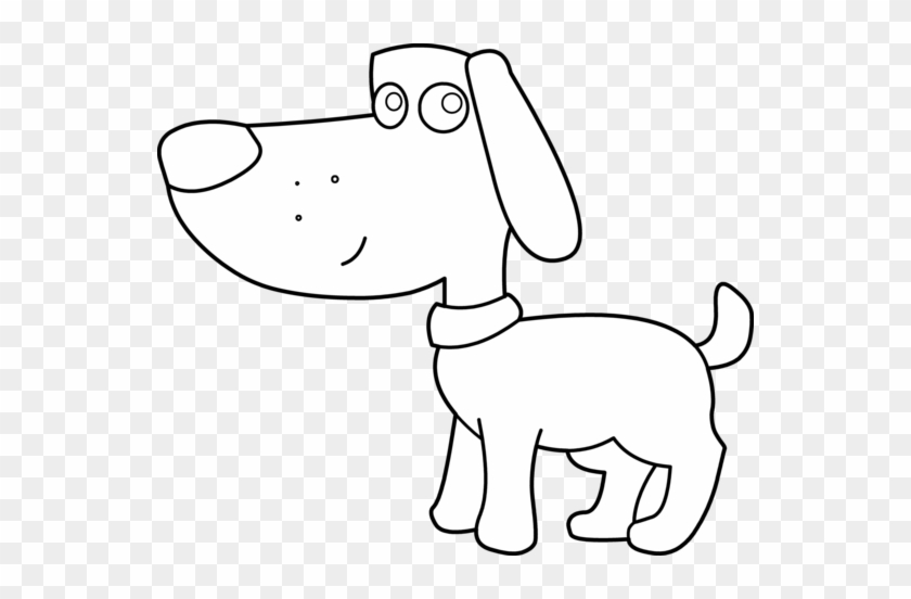 Dog Clipart Line Drawing Hair On Food Aol Image Search - Dog Clipart Black White #223703