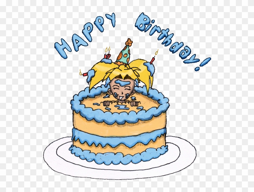 Naruto In A Birthday Cake By Princessbinas - Sexy Birhthday Png #223951