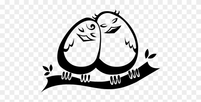Uncategorized - Birds In Love Clipart Transparent #225263