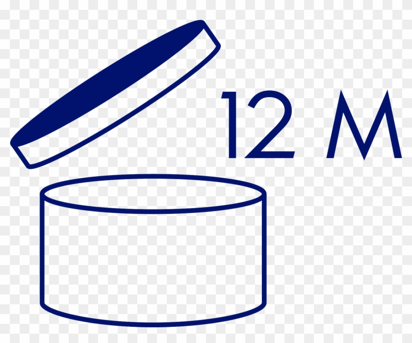 Was Bedeutet Das Symbol Auf Beauty-produkten - Period After Opening Symbol Vector #225898