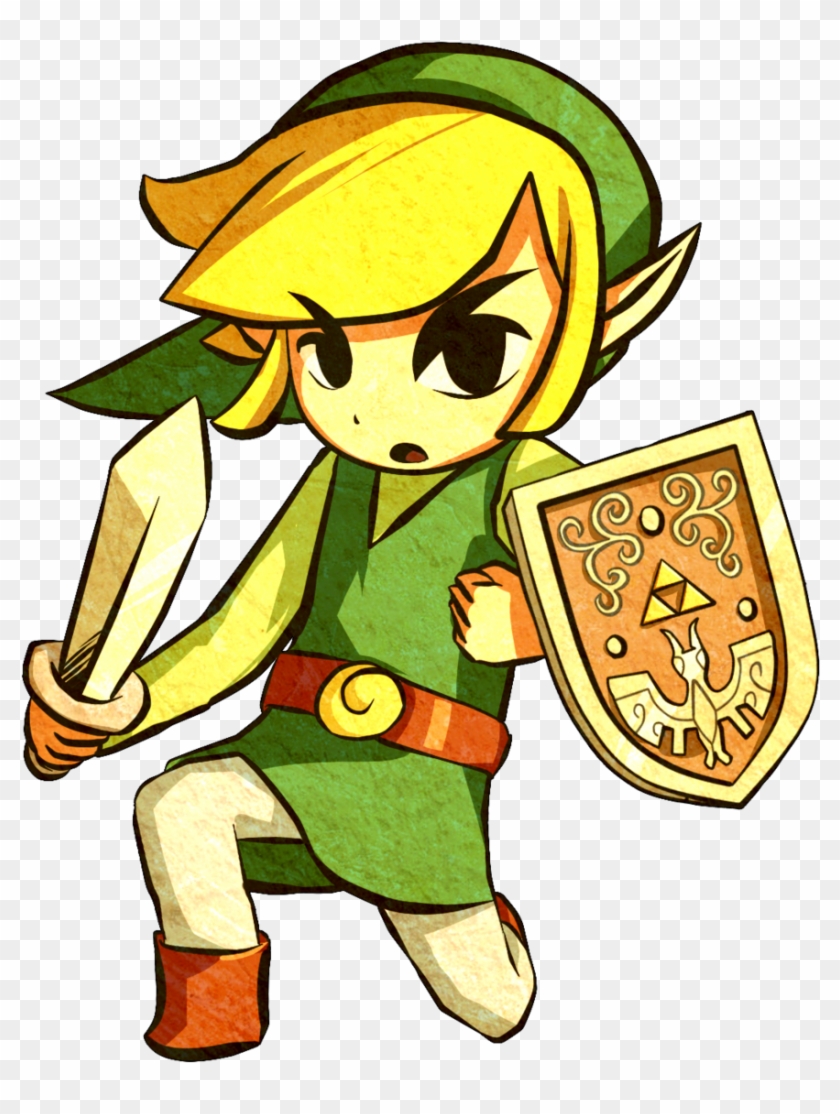 Wind Waker Link Collab By Daboya On Deviantart - Legend Of Zelda Link Game Creative Alloy Keyfob Gift #226231