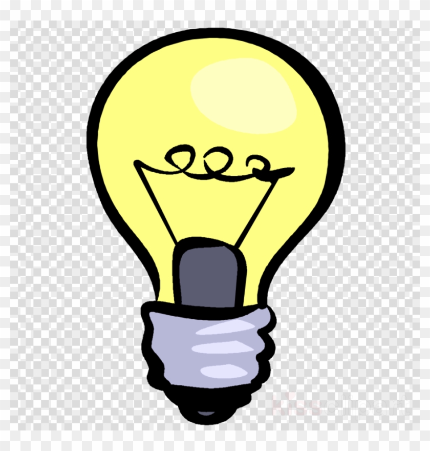 Download Light Bulb Cartoon Png Clipart Incandescent - Lightbulb Clipart Transparent Background #1434106