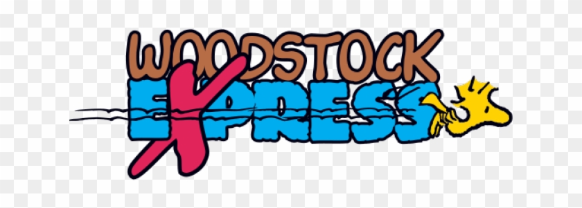 Skyline Clipart Cedar Point - Cedar Point Woodstock Express Logo #1434247
