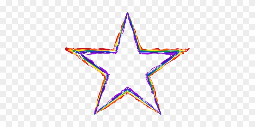 Watercolor Painting Computer Icons Star Art - Painted Star Png #1434399