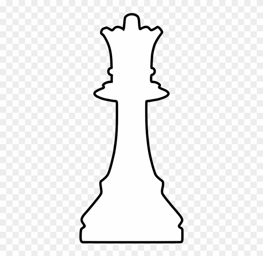 Chess Piece King Queen Staunton Chess Set - Queen Chess Piece Silhouette #1435420