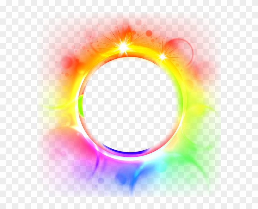 Cadres Photoshop Effects, Tutorials, Image, Polyvore, - Brilho Colorido Png #1435522
