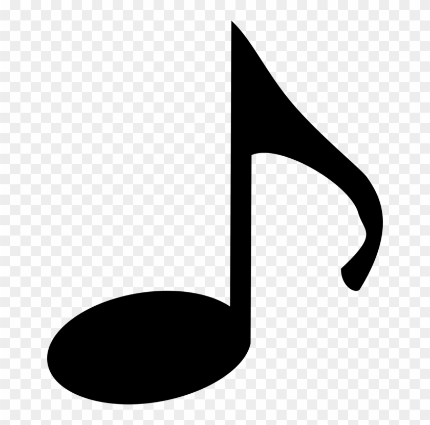 Quarter Vector Clip Art - Music Symbols Clipart #1435706