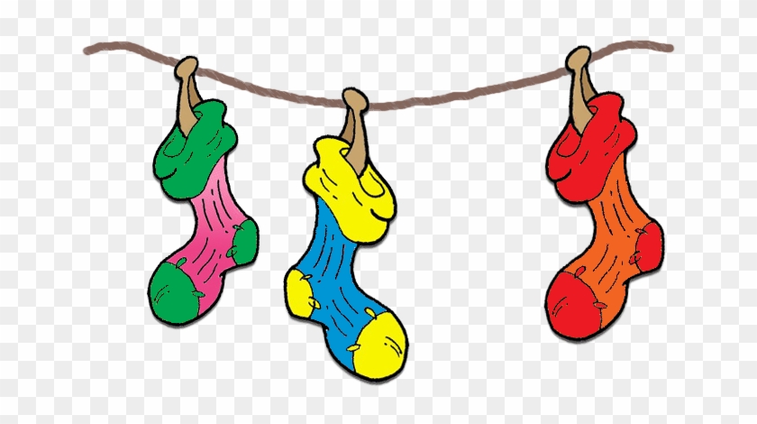 I Had Seen A Pattern For Some Pompom Socks And Thought - Sock #1436006
