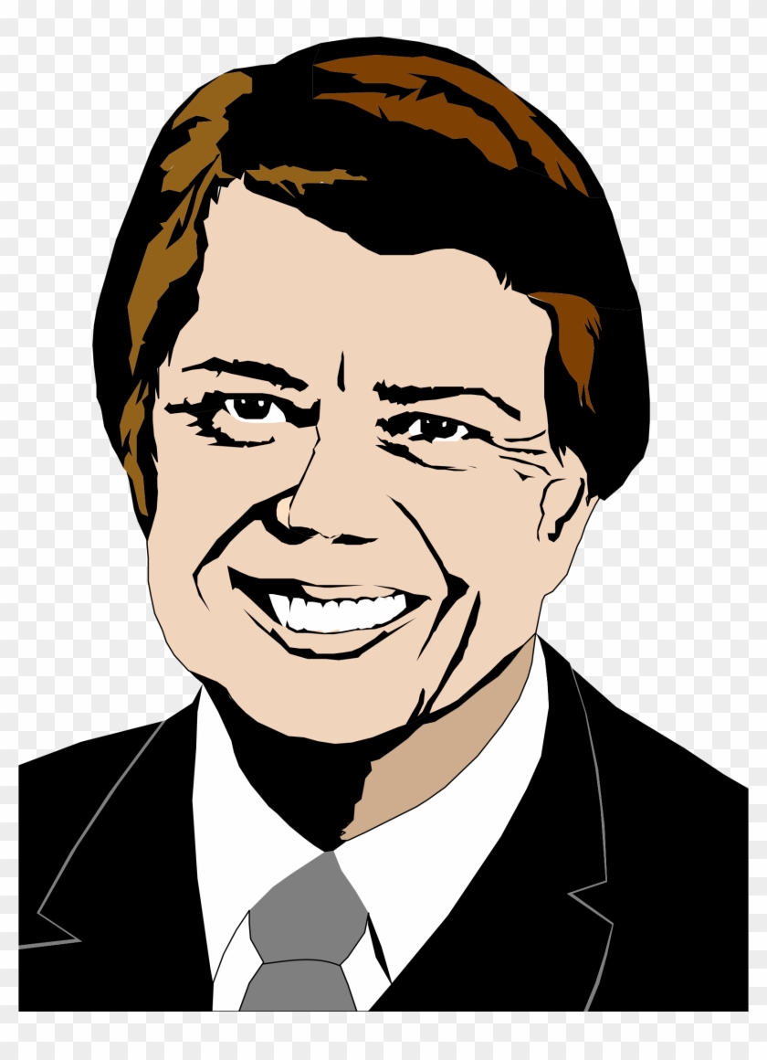 Clipart Jimmy Carter Rh Openclipart Org - Jimmy Carter #1436089