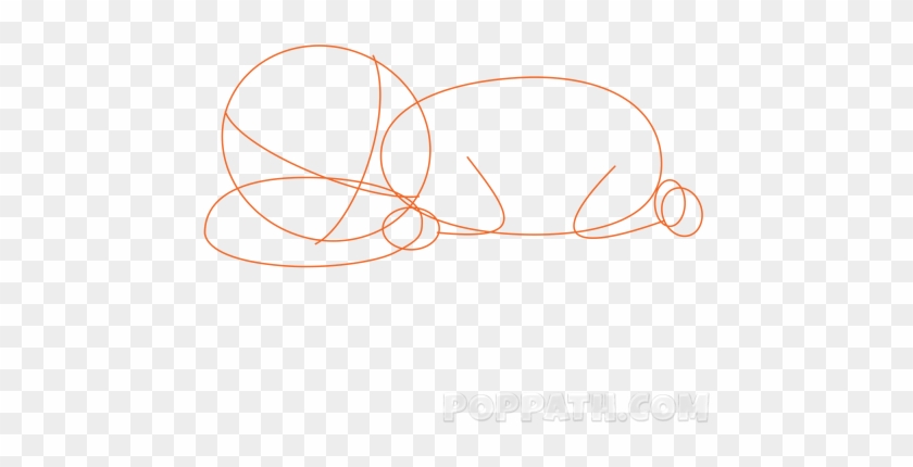 Vector Freeuse Library How To Draw A Sleeping Pop Path - Circle #1436676