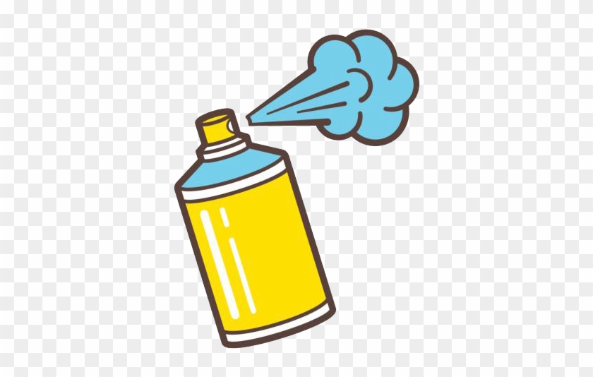 Deodorant - Spray Paint Can Vector #1436688