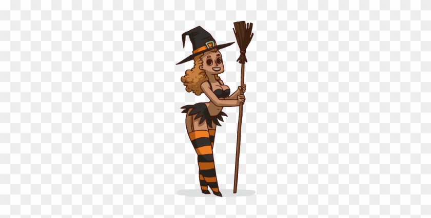 Sexy Halloween Stickers Messages Sticker-0 - Halloween Costume #1437149
