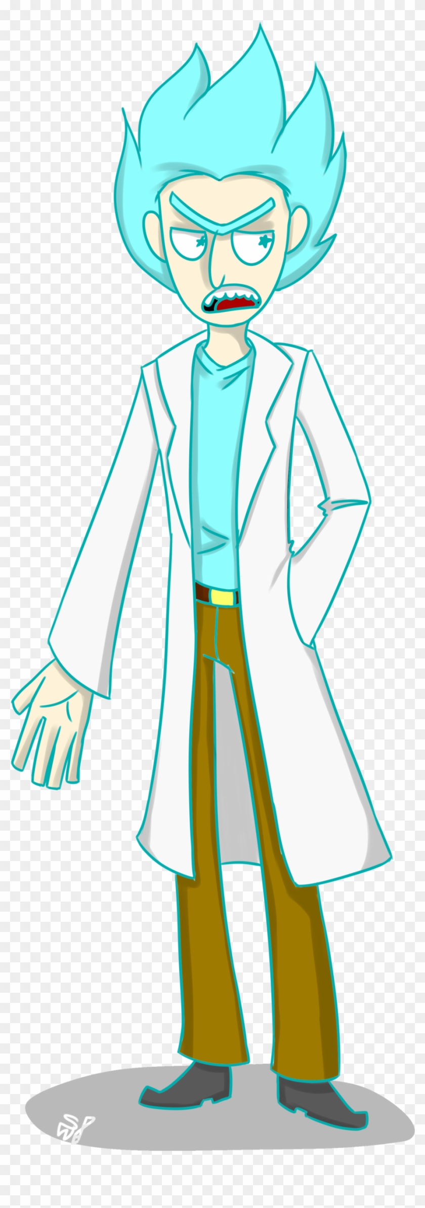 Rick Sanchez Transparent Rick Sanchez By Thenightmaregirls - Comics #1437896