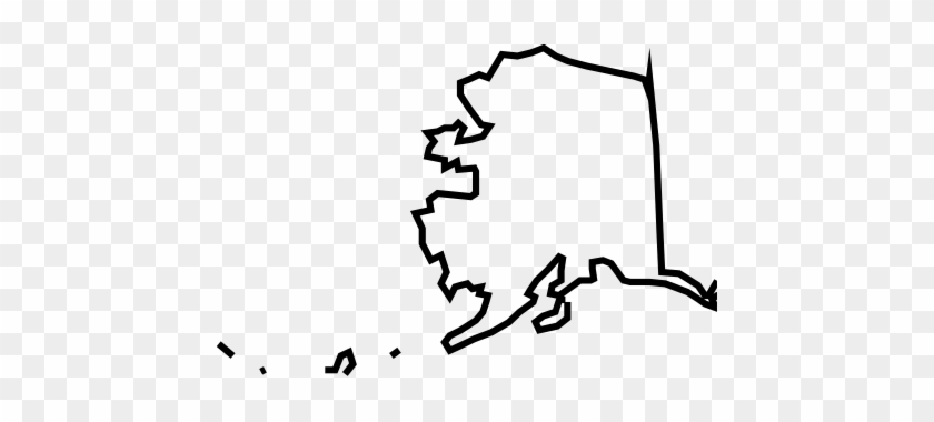 Picture Black And White Library State Of Clip Art - Alaska Clipart Black And White #1439376