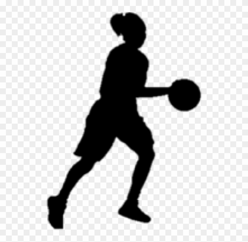 Girl Basketball Silhouette #1439497