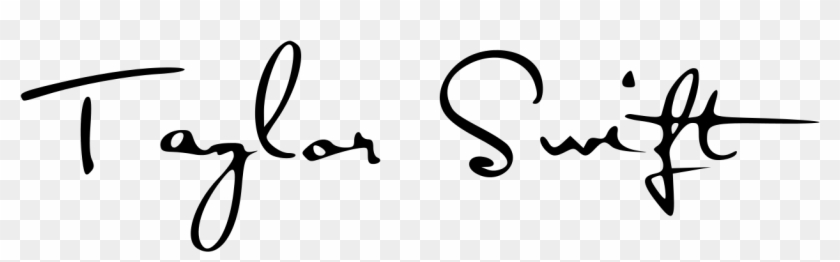 File - Taylorswift Signature - Svg - Taylor Swift Signature #1439810