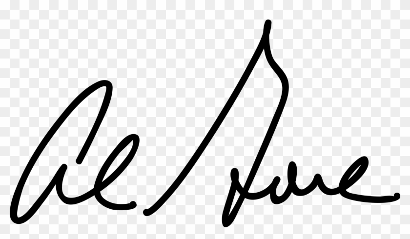 Open - Al Gore Signature #1439820
