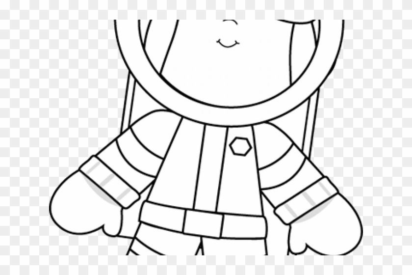 Astronaut Clipart Boy Girl - Clip Art #1440183