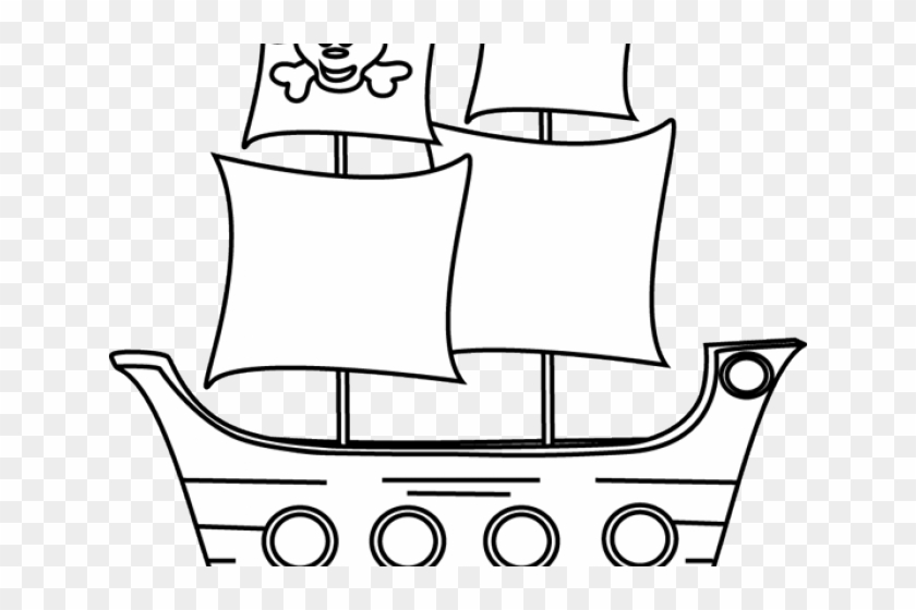 Pirate Ship Clipart - Clip Art #1440719