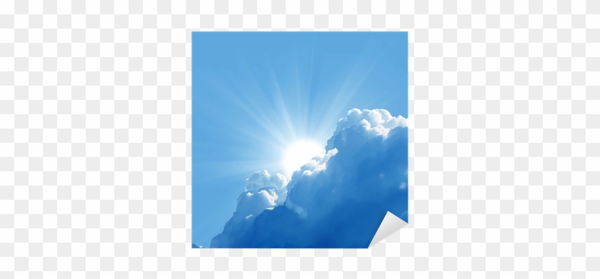 Clip Art Blue Sky With Sun - Heaven In Bible Verse #1441142