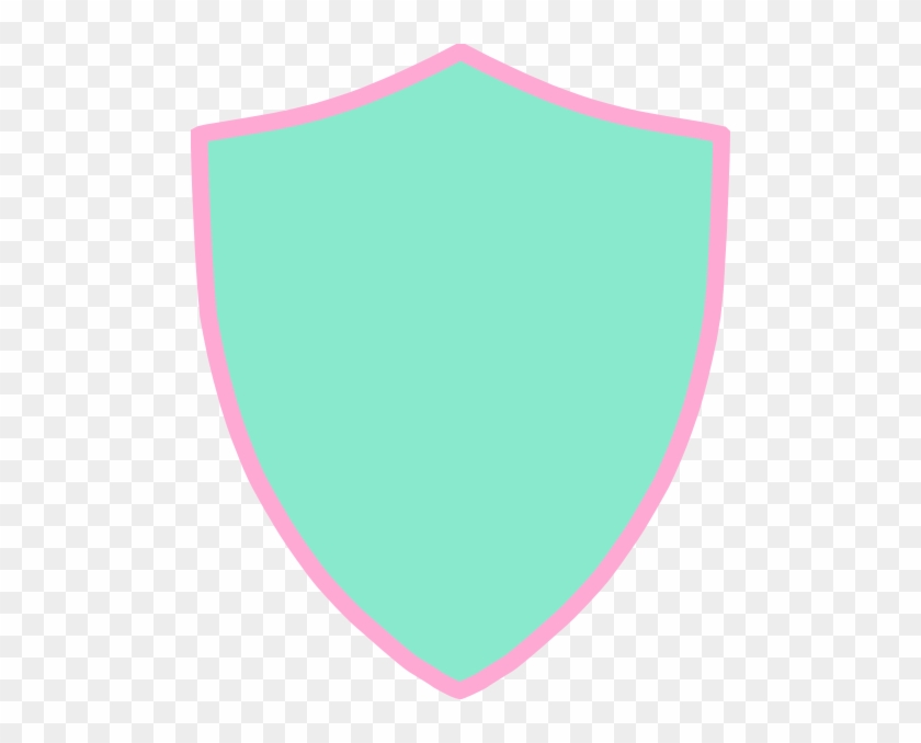 Shield Clipart Pink - Clip Art #1441374