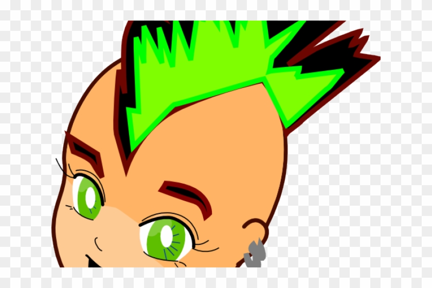Mohawk Cliparts - Boy Clip Art #1441378
