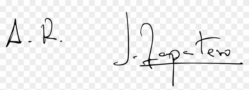 Open - Signature Png Rodriguez #1441801